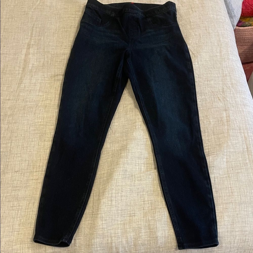 SPANX Women's Midnight Blue Skinny Jeans